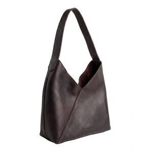 NEW Portland Leather Naomi Shoulder Bag - Large in Plum